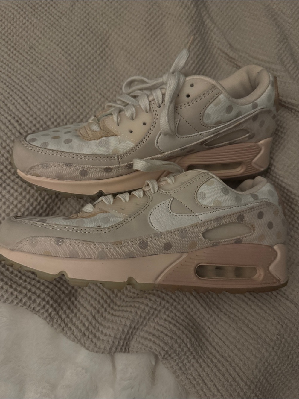 Nike Air Max 90 NRG Shimmer Polka Dot CZ1929-200 Women’s 10 Men’s 8.5